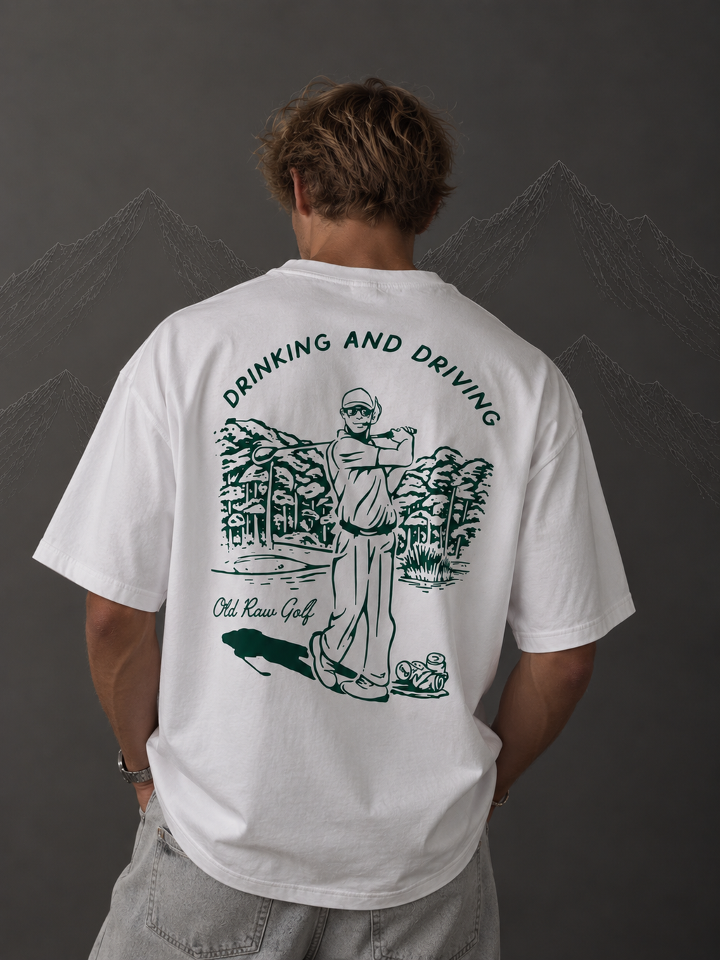 Privé - Drinking & Driving - Golf Tee | White