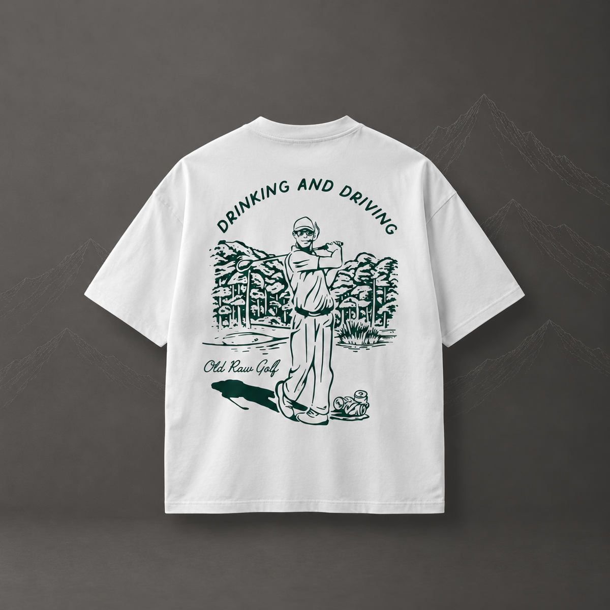 Privé - Drinking & Driving - Golf Tee | White